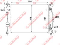 Радиатор HY-I30-1216