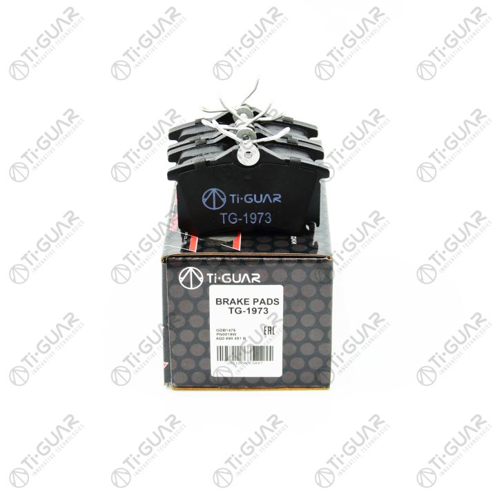 Тормозные колодки TG-1973/PN0019W* Ti·GUAR Тормозные колодки TG-1973/PN0019W* Ti·GUAR